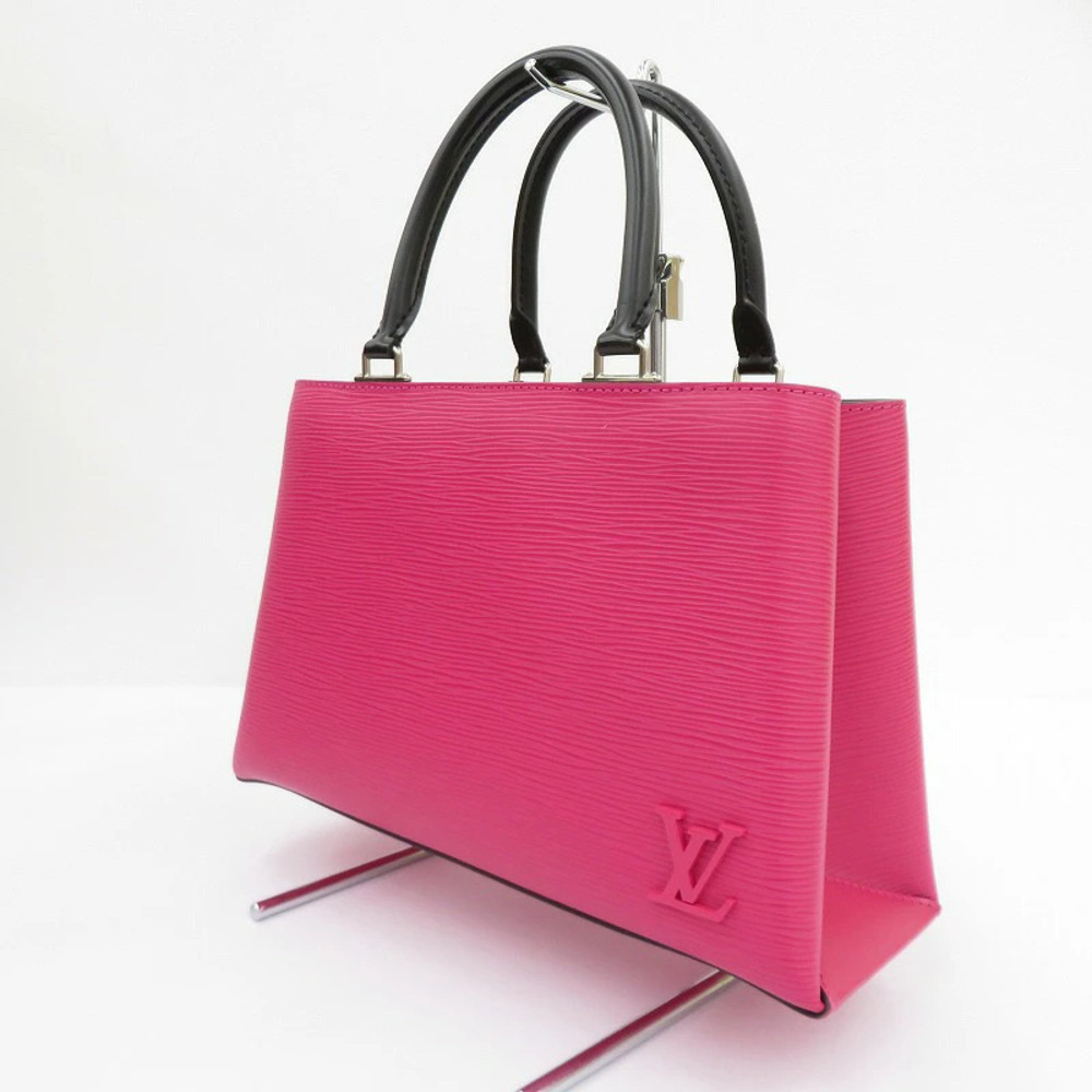 LOUIS VUITTON Epi Kleber Hot Pink Handbag